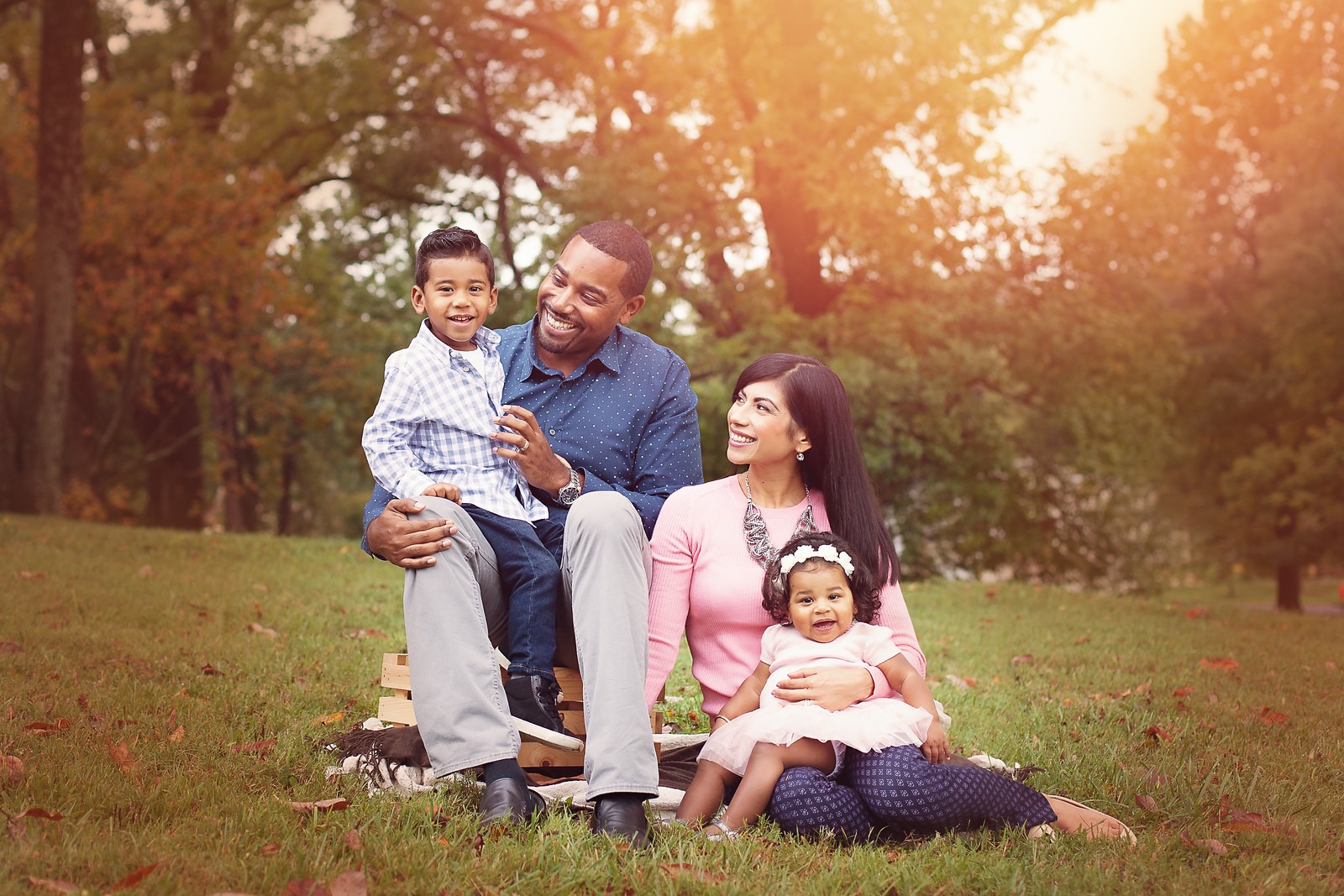 Family Outdoor Session in Hampton National Historic Site