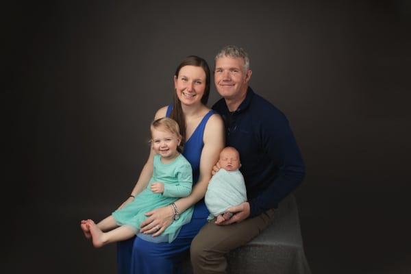 Sitting poses for family photos