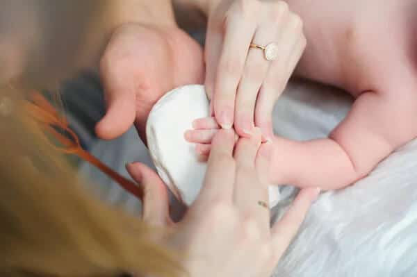 Personalized keepsake gift for new parents from local makers