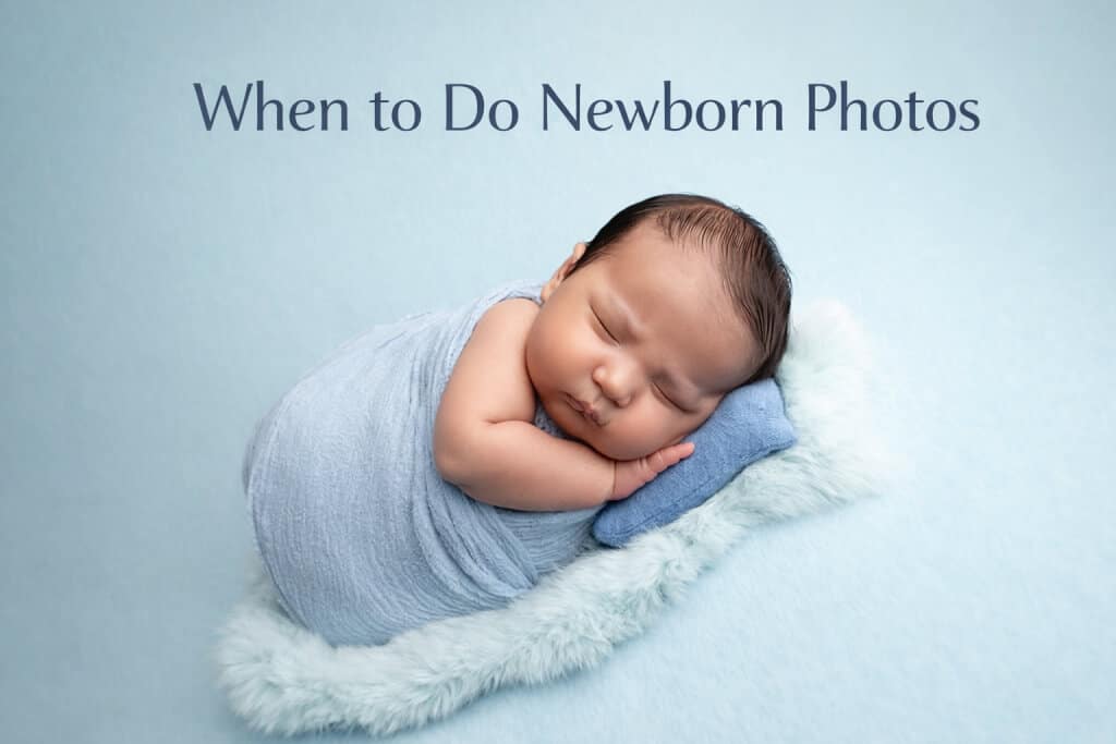 Photography planning article: When to Do Newborn Photos - Best Age for Photography