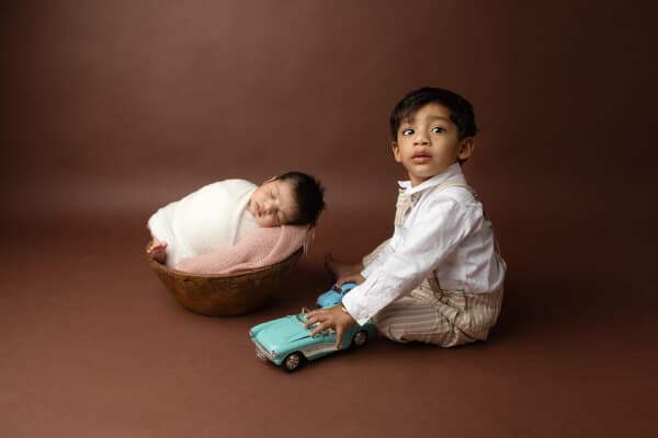 Expectations of older brother and newborn
