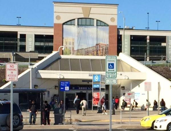 Metro Station in Owning Mills