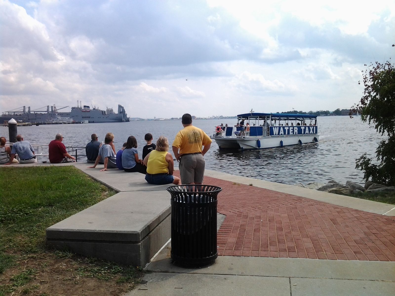 Canton Waterfront Park water taxi