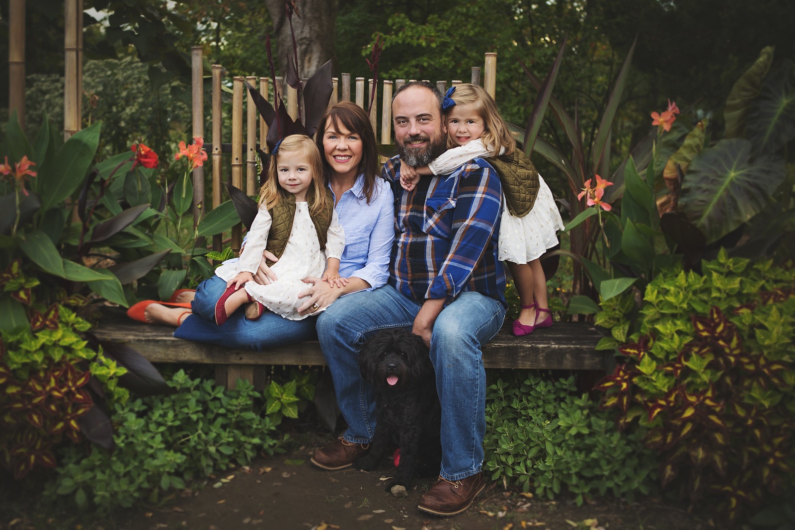 Fall Family Portrait in Cylburn Arboretum