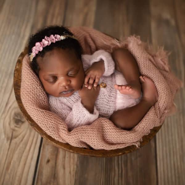 Basket size best for newborn photography